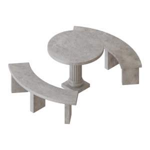 Conjunto Mesa e Banco Egito